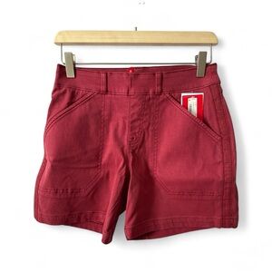 SPANX pull on 4” twill Shorts